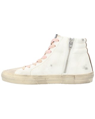 Pre-owned Golden Goose Slide Leather Sneaker Women's