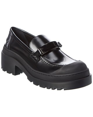 

Женские кожаные лоферы Dior Code, Черный, NA