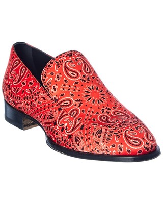 

Мужские атласные лоферы Giuseppe Zanotti Bahrain красные, Красный, NA