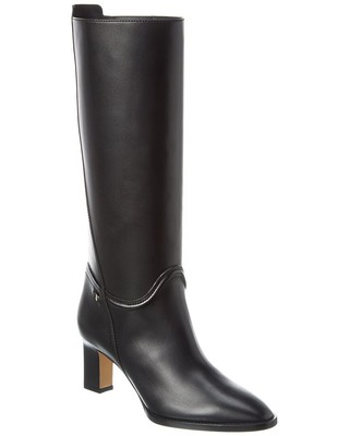 Кожаные ботинки Ferragamo Torris Женские черные 6.5