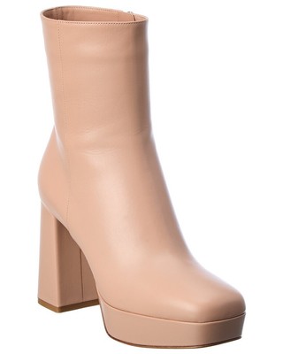 

Gianvito Rossi Daisen 70 Женские кожаные ботинки розовые, Розовый, NA