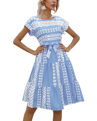 

Мини-платье Orniya женское, Blue - white