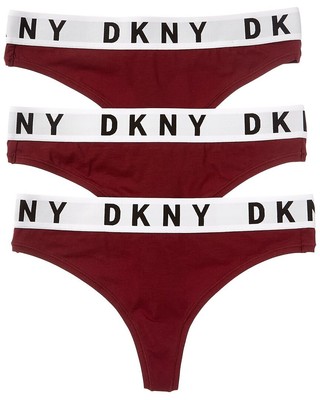 Женские стринги для бойфренда Dkny 3Pk S