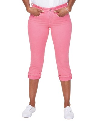

Укороченные женские шорты Nydj Marilyn, Pflampink flamingo, NA