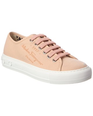 

Женские парусиновые кроссовки Salvatore Ferragamo Mediterr Eco, Розовый, NA