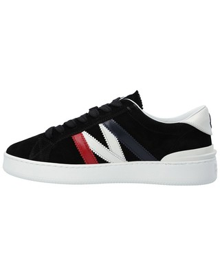 Pre-owned Moncler Monaco Leather Sneaker Men's 40 In Pmulticolored