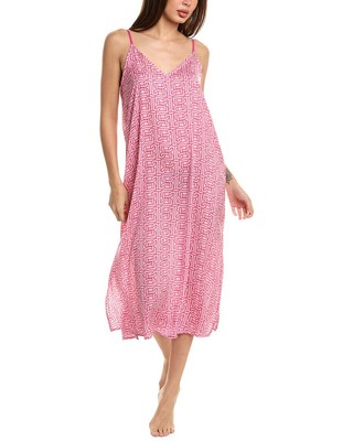 Женская сорочка для долгого сна Dkny, розовая, L