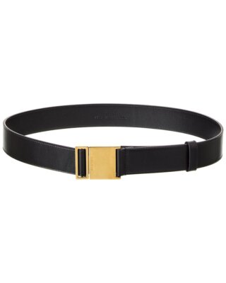 Женский магнитный кожаный ремень Saint Laurent