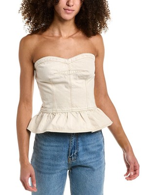 

Isabel Marant Étoile Solizinia Топ женский, Белый