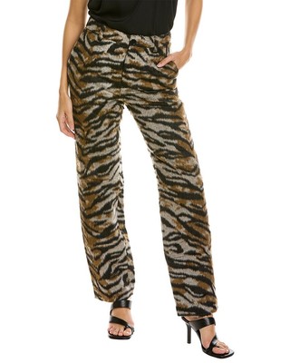 

Прямые женские джинсы Zadig - Voltaire Polk Soft Tiger из натуральной комбинированной шерсти, Коричневый, NA