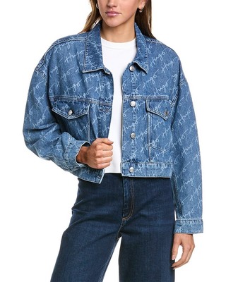 Hugo Galentina Silk-Blend Jacket Womens