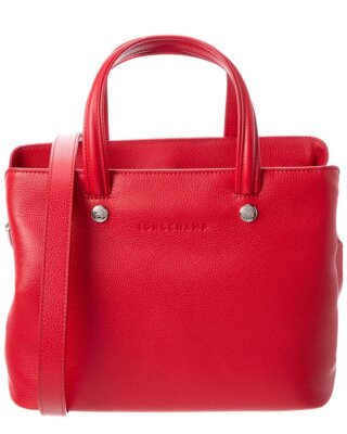 

Кожаная женская сумка-тоут Longchamp Le Foulonne, красная, NA