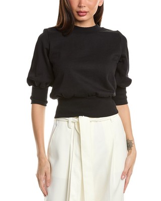 3.1 Толстовка с пышными рукавами Phillip Lim Женская черная Xs