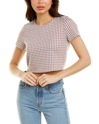 

Женский топ City Sleek Keyhole Top, Розовый
