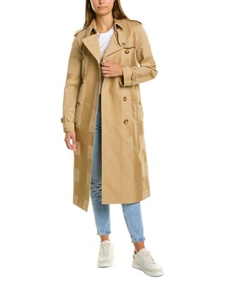 

Тренч Burberry женский коричневый, NA