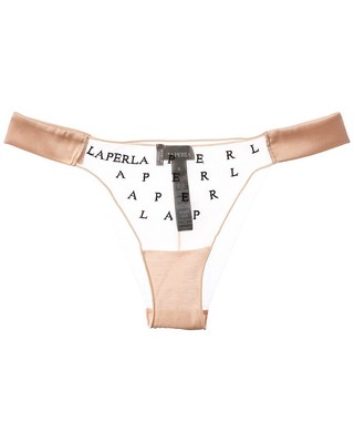 

Женские трусы La Perla Low из смесового шелка, Коричневый, NA
