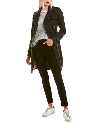 

Burberry The Short Islington Женский Тренч, Черный, NA