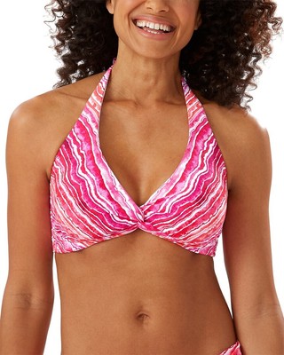 Бюстгальтер на бретелях Tommy Bahama Rainbow Twist на косточках Женский оранжевый Xxs