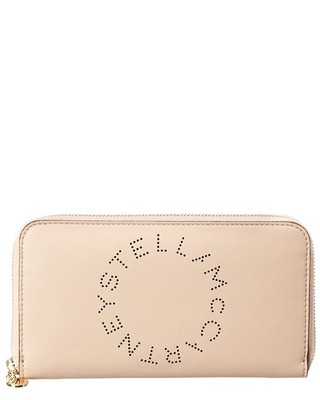 Женский кошелек на молнии с перфорированным логотипом Stella Mccartney