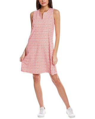 

Тканевое платье прямого кроя J.Mclaughlin Ellison Catalina, женское, Carnaby geo c lt_pink/orange/