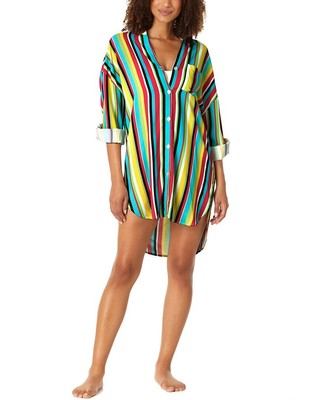 

Женская рубашка на пуговицах Anne Cole Boyfriend, Mult