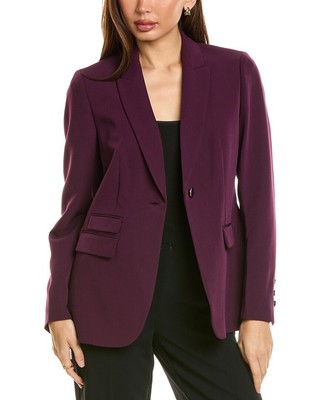 Жакет с отворотом Anne Klein Женский фиолетовый 6