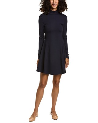 

Женское мини-платье Susana Monaco Mock Flare, Черный