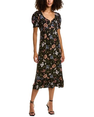 

Платье макси Saltwater Luxe Maya, женское, черное, размер, Черный