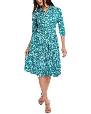 

Женское платье-рубашка Samantha Sung Audrey 1, Shibori bloom aqua