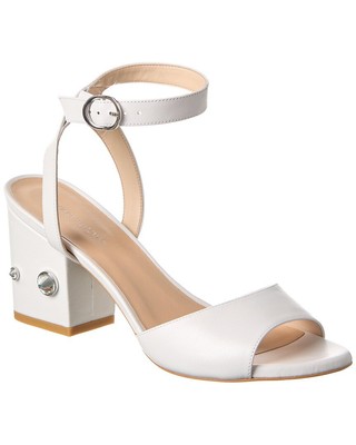Женские кожаные сандалии Stuart Weitzman Allshine Block 75