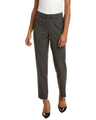 

Женские меланжевые брюки Anne Klein Bi-Stretch с удлиненными язычками, Grey, NA