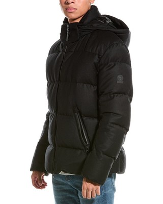 Pre-owned Bogner Xamy Wool Down Coat Men's In Black