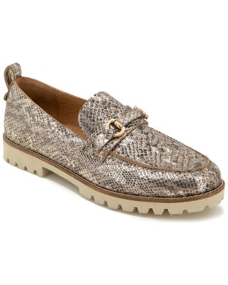 

Женские кожаные лоферы Gentle Souls Kenneth Cole Eugene Lug Bit 7,5, Snake, NA
