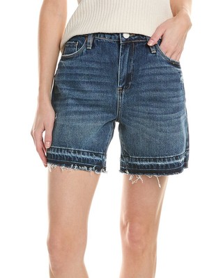 Blank Nyc The Warren High-Rise Short Womens Blue 25