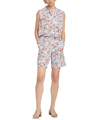 

Женская блузка и короткий комплект Nydj Mandarin размера, Ttsttitian stripe