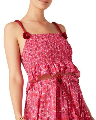 

Женский топ Figue Mollie, Medallion floral pink