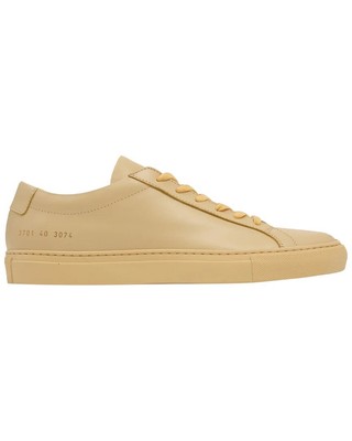 

Оригинальные женские кожаные кроссовки Common Projects Achilles, Желтый, NA