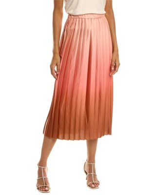 

Плиссированная юбка Anne Klein женская, Розовый