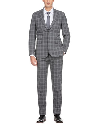 

English Laundry 2Pc Wool-Blend Suit Mens, Серый