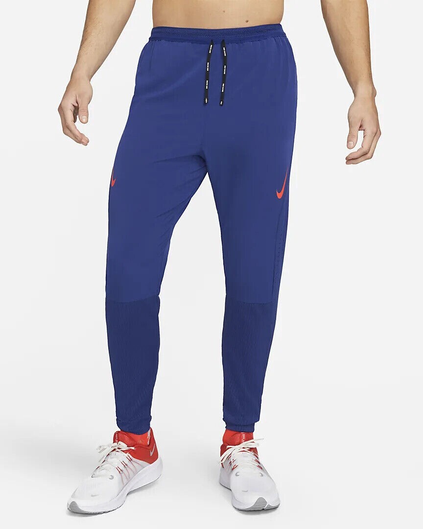 【美品】NIKE Aeroswift Long Pants ロイヤルブルー M Nike Dri-FIT ADV AeroSwift Men's Racing Pants Size 2XL Royal