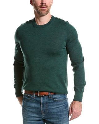 Мужской свитер с круглым вырезом из мериносовой шерсти Brooks Brothers