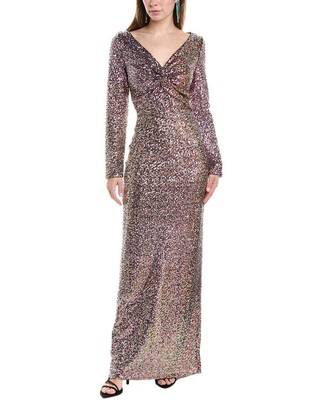 Женское платье с блестками от St. John