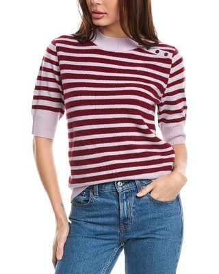 Bogner Jaren Wool & Cashmere-Blend Sweater Womens Purple 10