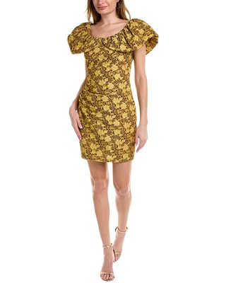Ted Baker Ondina Mini Dress Womens Yellow 2