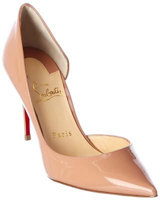 

Christian Louboutin Iriza 85 Патентные женские туфли-лодочки, Розовый, NA