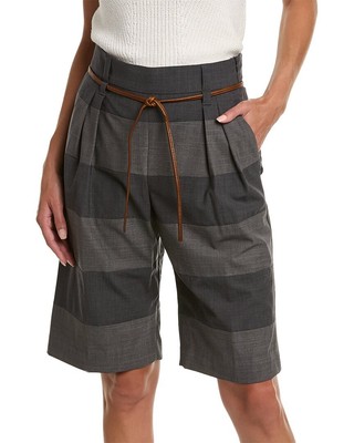 

Женские полушерстяные шорты-бермуды Brunello Cucinelli, Bcwpants, NA