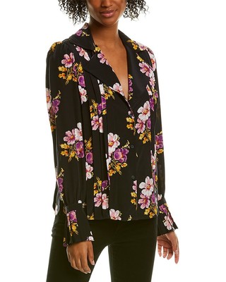 

Туника женская черная Zadig - Voltaire Tessa Peonies, размер, Черный