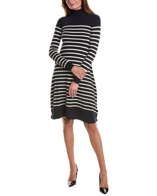 Женский свитер из шелка и шерсти Weekend Max Mara Sesia синего цвета Xs