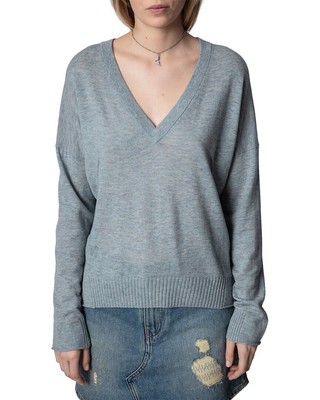 

Женский кашемировый свитер Zadig - Voltaire Brumy, Nuage