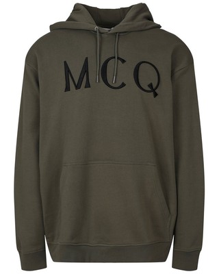

Мужская толстовка свободного кроя Mcq By Alexander Mcqueen с логотипом, Military khaki